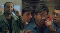 Gulshan Grover, Akshay Kumar, Suniel Shetty, Paresh Rawal in Hera Pheri 