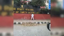 Man captured urinating in front of ministry video goes viral