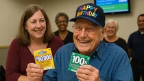 Man Win Double Lottery on 81st Birthday