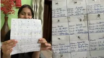 girl kills mosquitoes and sticks them writes names and reason for their death instagram