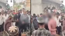 Woman Beaten Outside Mosque