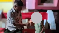 up doctor makes 5 year old smoke cigarette in jalaun 