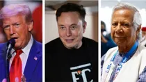 Donald trump elon musk muhammad yunus in time magazine