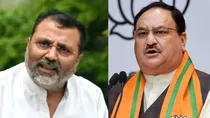 Nishikant Dubey's statement on Supreme Court BJP JP nadda distanced itself owaisi congress