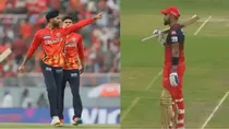 PBKS VS RCB: Argument Between Virat Kohli And Harpreet Brar During Match 