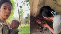Disha Patani's major sister khushboo patani rescues A girl child Video viral instagram up police bareilly