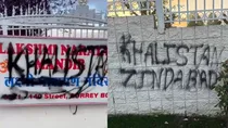 Temple, Gurdwara Defaced With Pro-Khalistan Graffiti In Canada