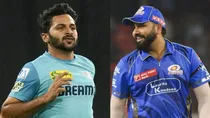 rohit sharma, shardul thakur, lsg, mi, lucknow super giants, mumbai indians, ipl 2025