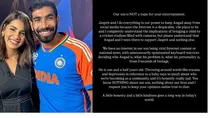 jasprit bumrah sanjana ganesan angad ipl 2025