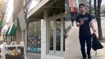 restaurant owner chaseses customer for not giving tip on his 20 dollar meal