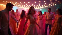 fake wedding sangeet parties trend has come in delhi without bride and groom only procession