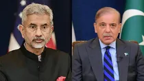 S Jaishankar and Shahbaz Sharif
