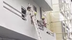 Rajasthan ajmer fire in hotel fire brigade ambulence