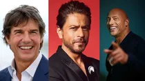 Dwayne Johnson, Tom Cruise, Shahrukh Khan