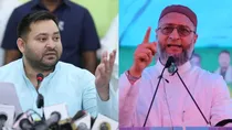 Tejashwi Yadav, Asaduddin Owaisi