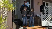 Spain Oveido three children lockdown covid outbreak