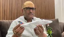 Ajay Rai made fun of Rafale Congress leader uttar pradesh Pakistani media covered it BJP reacted