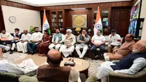 bjp congress rjd cpm owaisi mohan yadav jairam ramesh