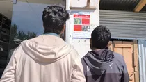 Posters of three Pakistani terrorists