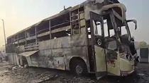 Fire In A Bus In UP's Capital Lucknow, Five Passengers Burnt Alive