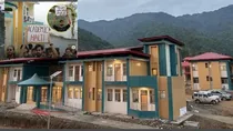 FTI Ap building, Students protest in inset 