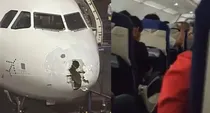 indigo flight nose damaged due to storm pakistan denies airspace request