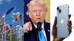 Donald Trump announce 25% tariffs on iPhones samsung and 50 tariffs on eu goods