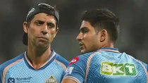 Shubman Gill, Shubman Gill Sister Shahneel, Ashish Nehra, Ashish Nehra Son Aarush, Gujarat Titans, Mumbai Indians, IPL 2025, GT vs MI