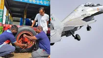 Sukhoi tyres used in Lord Jagannath's Rath Yatra replaced after 48 years kolkata