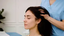 Scalp massage for hair thinning and hair fall at home
