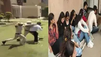 Hissar university Students protest