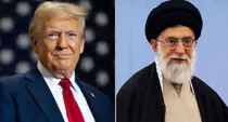 donald trump warns iran supreme leader ali khamenei to surrender 