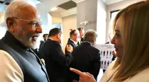 Giorgia Meloni Rolls Eyes At French President
