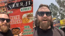 Veg Chilli Chicken Food Blogger Viral Video Chandigarh Restaurant