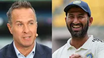 Cheteshwar Pujara, Michael Vaughan, Sunil Gavaskar, Leeds Test, Pujara trolls Vaughan, Cheteshwar Pujara embarasses Michael Vaughan