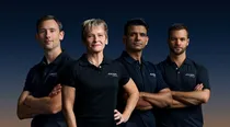 Axiom space mission launching