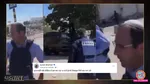 israel leader running after hearing siren iran missile video