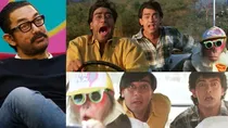 Aamir Khan, Scenes from the film Ishq 
