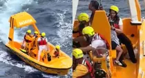 disney cruise father saves daughter atlantic viral video
