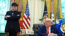 Elon Musk With Donald Trump