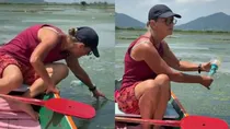Dutch Woman Cleans Kashmir Iconic Lake for 5 Years