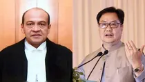 Justice Yashwant Varma and Kiren Rijiju
