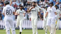 Akash Deep, Stuart Broad, Ben Duckett, Joe Root