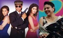 , Kajol, Shahrukh Khan and Shilpa Shetty in Baazigar, Kajol 