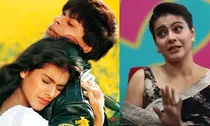 Kajol and Shahrukh Khan in DDLJ, Kajol 