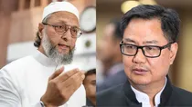 Asaduddin Owaisi vs Kiren Rijiju, Asaduddin Owaisi Kiren Rijiju, Asaduddin Owaisi, Kiren Rijiju