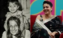 Kajol with her Mother Tanuja, Kajol 