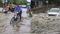 nine dead in gurugram after heavy rain city on alert