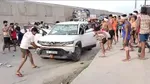  People Beaten Up Vehicles Vandalized