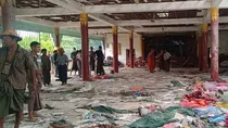 At least 23 dead after airstrike on Buddhist monastery in Myanmar